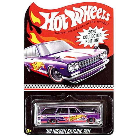 Hot Wheels Rodas Quentes Nissan Skyline Van Collector Edition Correio Em RLC Shopee Brasil