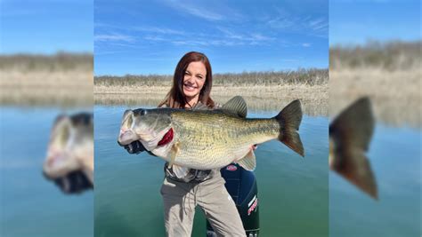 Lady Angler Catches World Record Largemouth Bass In Texas