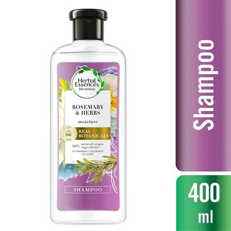 Herbal Essences Shampoo Naked Moisture Rosemary Ml Herbal Essences