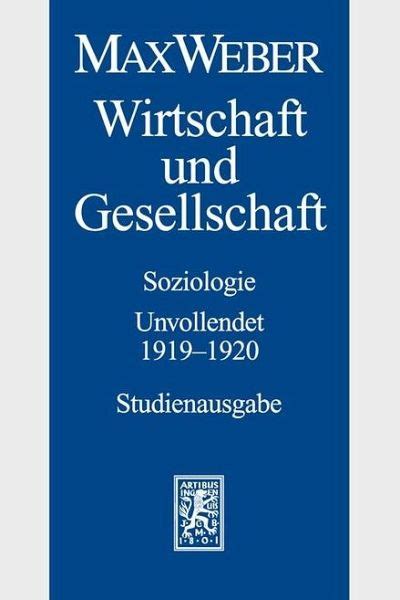 Wirtschaft Und Gesellschaft Von Max Weber Fachbuch B Cher De