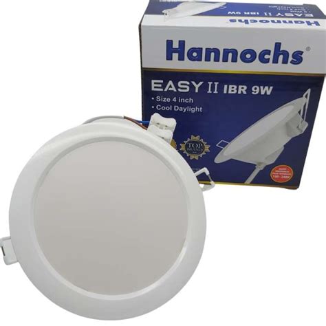 Jual Lampu Downlight Led Bulat Hannochs Easy Ibr Watt Ceiling Lamp W