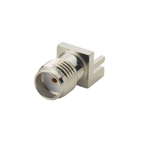 Sma Straight Pcb Edge Mount Connector Nickel Plated Taoglas