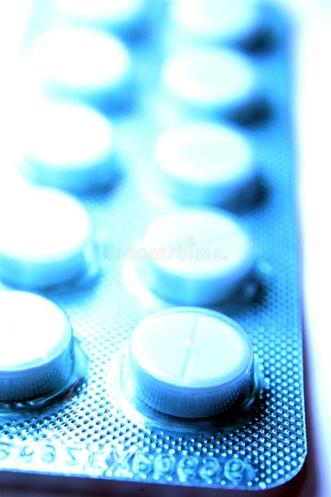 Pills In Pack Stock Photo Image Of Packaged Drugs White 2441868