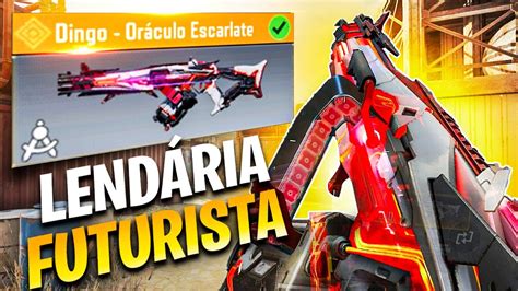 Nova Arma Lend Ria Futurista Do Cod Mobile Dingo Classe Youtube