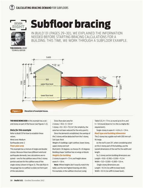 PDF CALCULATING BRACING DEMAND FOR SUBFLOORS Subfloor Roof Type