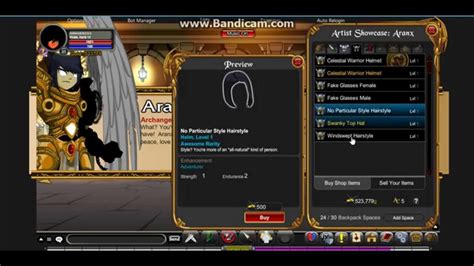 Aqw How To Get Windswept Hairstyle Youtube