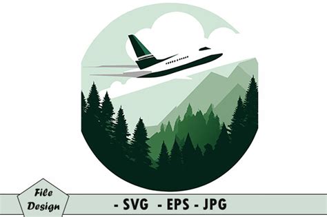 Aircraft Graphic By Designart Adelahssa · Creative Fabrica