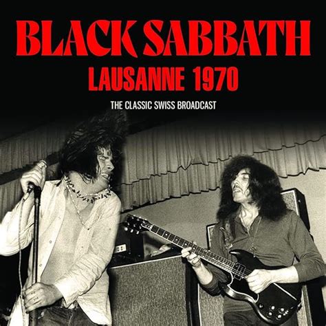 Lausanne 1970 Black Sabbath Amazon It CD E Vinili