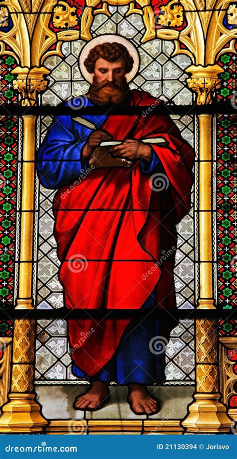 Saint Mark Religious Symbols Background Royalty Free Stock
