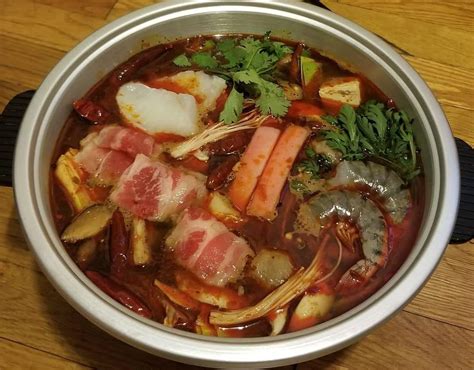 Homemade Sichuan Spicy Hotpot R Food