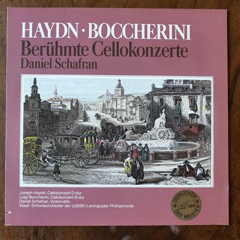 Haydn Boccherini Cellokonzerte Cello Concertos Danie Flickr