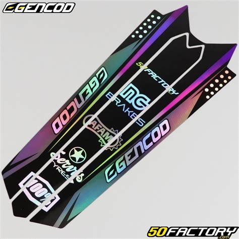 Kit déco Rieju MRT Marathon Gencod Sun holographique Pièce moto