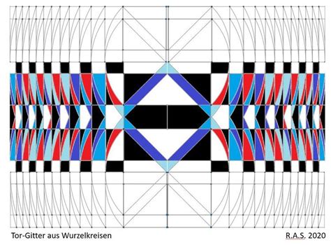 Bild Konkrete Kunst Wurzelkreise Mathematik Digitale Kunst Von