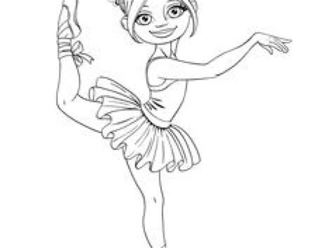 Coloriages De Ballerina Une Danseuse étoile En Train D Executer Une