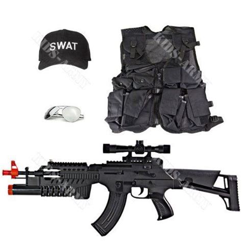 Kids SWAT Set by Kids-Army. $64.99. 1 AK47 Lights and Sounds with Scope ...