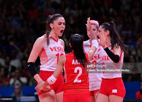 Zehra Gunes Of Turkey Women During The Fivb Volleyball Womens News