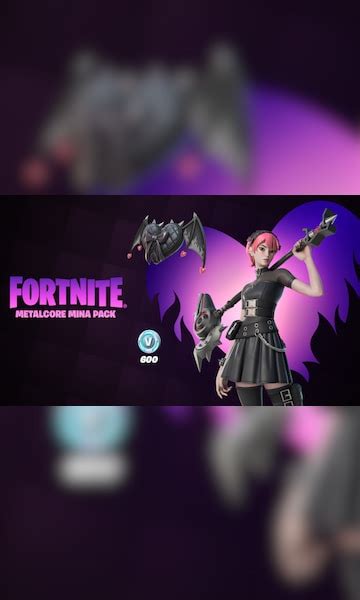 Buy Fortnite Metalcore Mina Pack 600 V Bucks Xbox Series X S