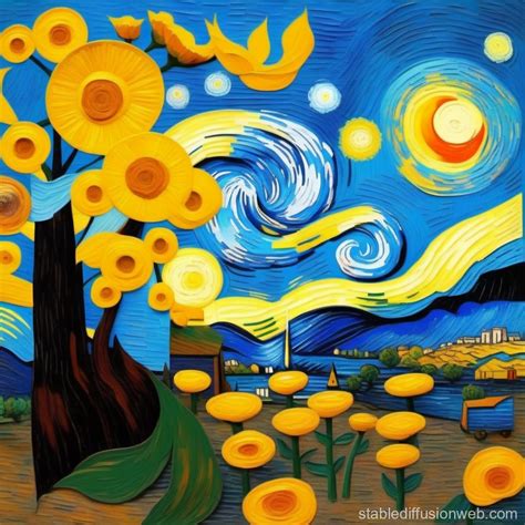 Van Gogh Art Style Stable Diffusion Online