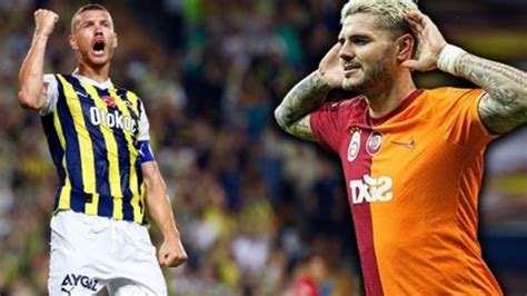 Fenerbahçe Galatasaray derbisine 4 gün kaldı Galatasarayda Icardi