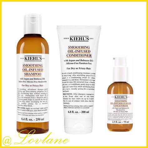 Jual Kiehls Smoothing Oil Infused Shampoo 250ml Smoothing Oil Infused