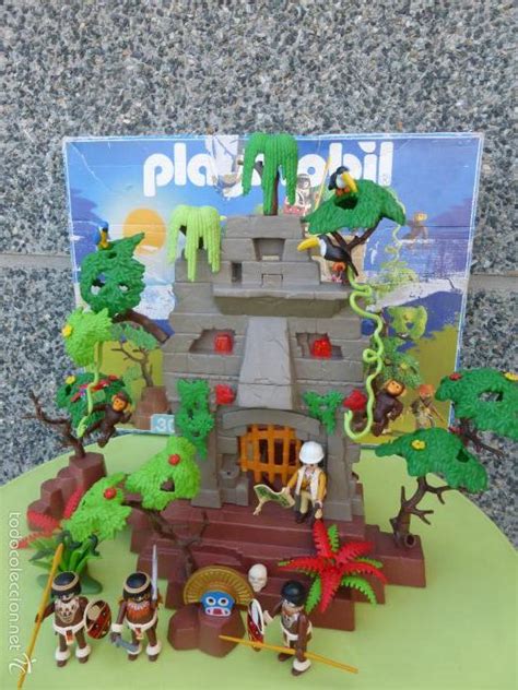 Antiguas Ruinas Mayas Templo Clicks Playmobil J Vendido En Venta