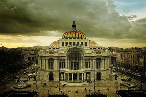 Palacio De Bellas Artes Mexico Cities Ciudad De Mexico Hd Wallpaper