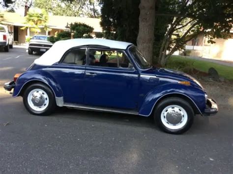 Super Beetle Bug Convertible Karmann Edition Vw Volkswagen Fuel