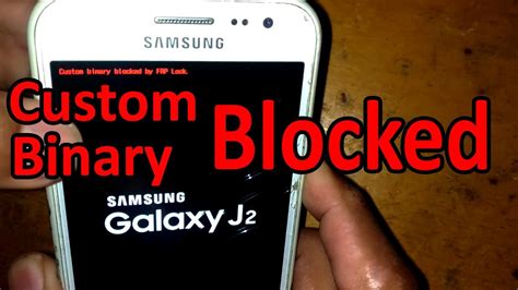 Cara Mengatasi Samsung Custom Binary Blocked By Frp Lock Dan Frp