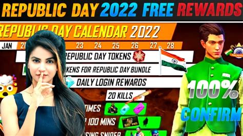 26 JANUARY EVENT FREE FIRE REPUBLIC DAY EVENT FREE FIRE FREE FIRE