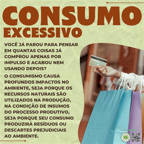 CONSUMO EXCESSIVO Programa Escola Verde