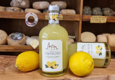 Limoncino Da Infuso Di Limoni Bottiglia Da 50 Cl La Taverna Del Pecorino