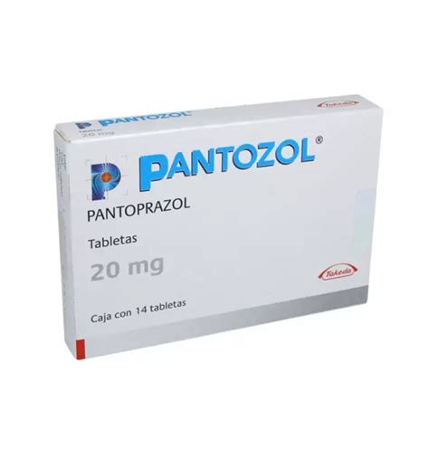 PANTOZOL 20 MG CON 14 TABLETAS