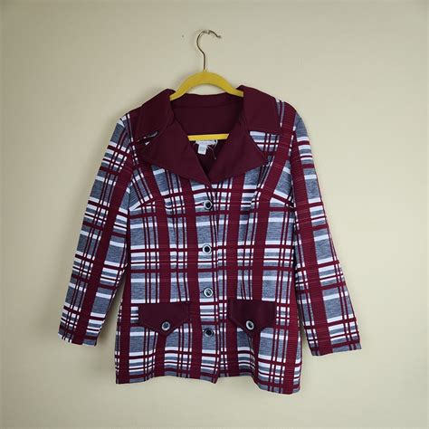 Vintage Mel Warshaw Miss Jane Miami Blazer M y2k ligh… - Gem