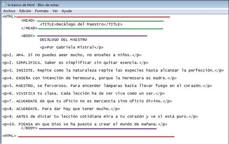 HTML Primeros Pasos 13 Etiquetas básicas de HTML