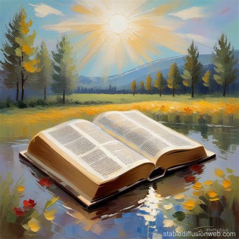 biblical creation  word stable diffusion