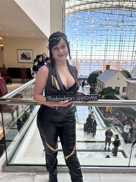 My Shadowheart Cosplay At Katsucon Rbaldursgate3