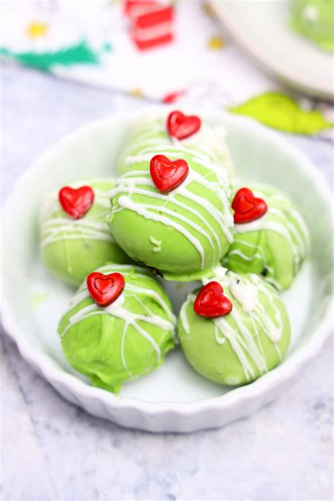 Fun Grinch Oreo Balls A Festive Christmas Treat