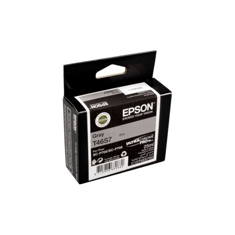 Genuine Epson Ultrachrome Pro Grey Ink T S Printzone Ink And