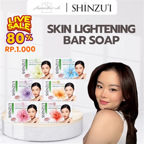 Jual Get Gift Shinzui Bar Soap Gr Shinzui Skin Lightening Bar