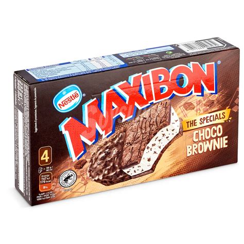 Maxibon Nestlé Sandwich Choco Brownie Maxibon 4 ud