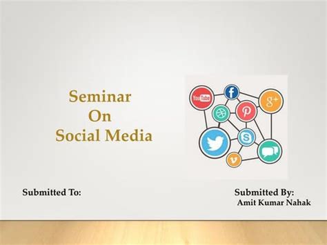 English Presentation 1 Social Media Ppt