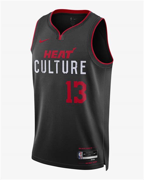 Jersey Nike Dri Fit Swingman De La Nba Para Hombre Bam Adebayo Miami