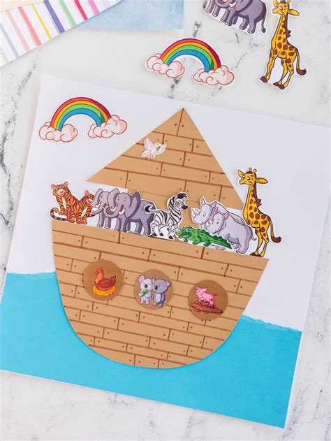 Easy Noah S Ark Craft Made To Be A Momma