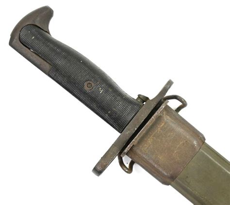 Worldwarcollectibles Us Ww2 M1 Garand Bayonet Uc 1942