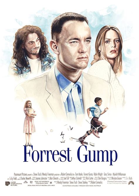 Forrest Gump 1994 2000 2828 By Davide Morettini Movie Posters