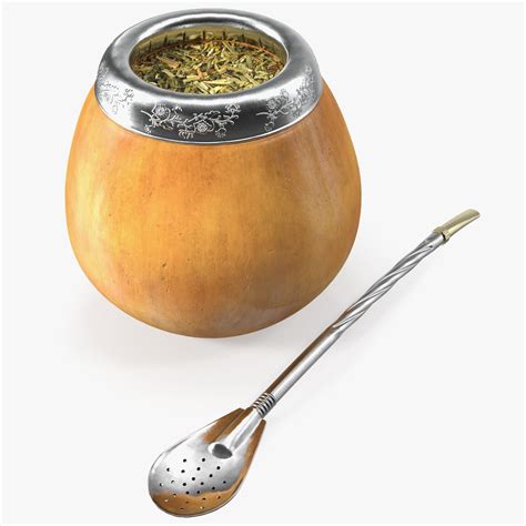 Yerba Mate Orange 3d Model 39 3ds Blend C4d Fbx Max Ma Lxo