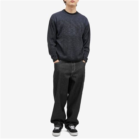 Dime Classic Baggy Denim Pants Black Washed End Gb