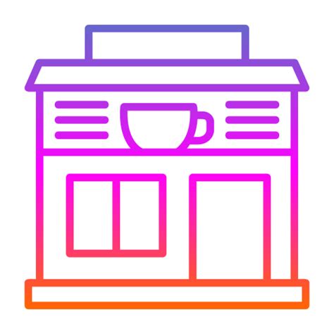 Cafe Generic Gradient Outline Icon