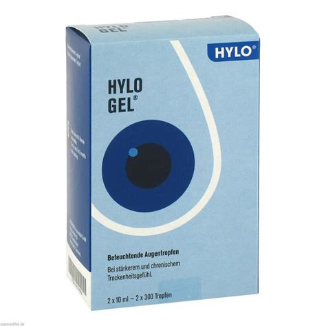 Hylo Gel Augentropfen X Ml Preisvergleich Pzn Medipreis De