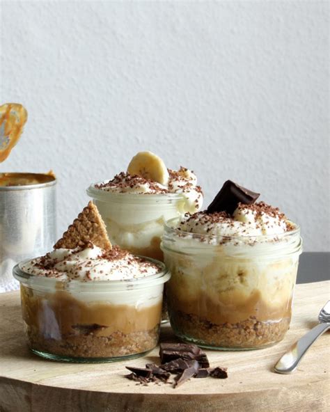 Banoffee Dessert Aus Banane Karamell Rezept Auf Carry On Cooking